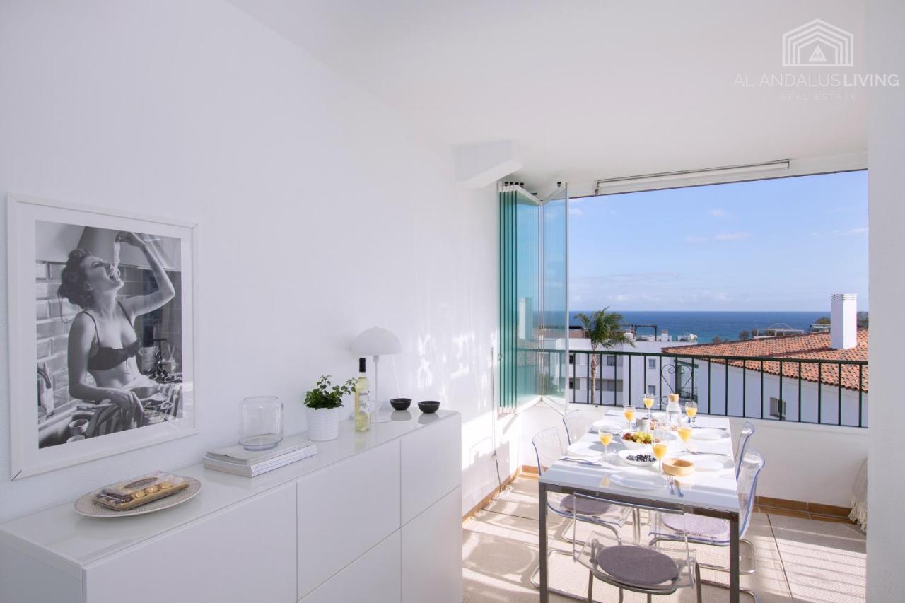 Scandinavian Style Apartment With Amazing Sea Views And South West Facing Sunny Terrace In Miraflores Walking Distance To The Beach! Málaga Exterior foto